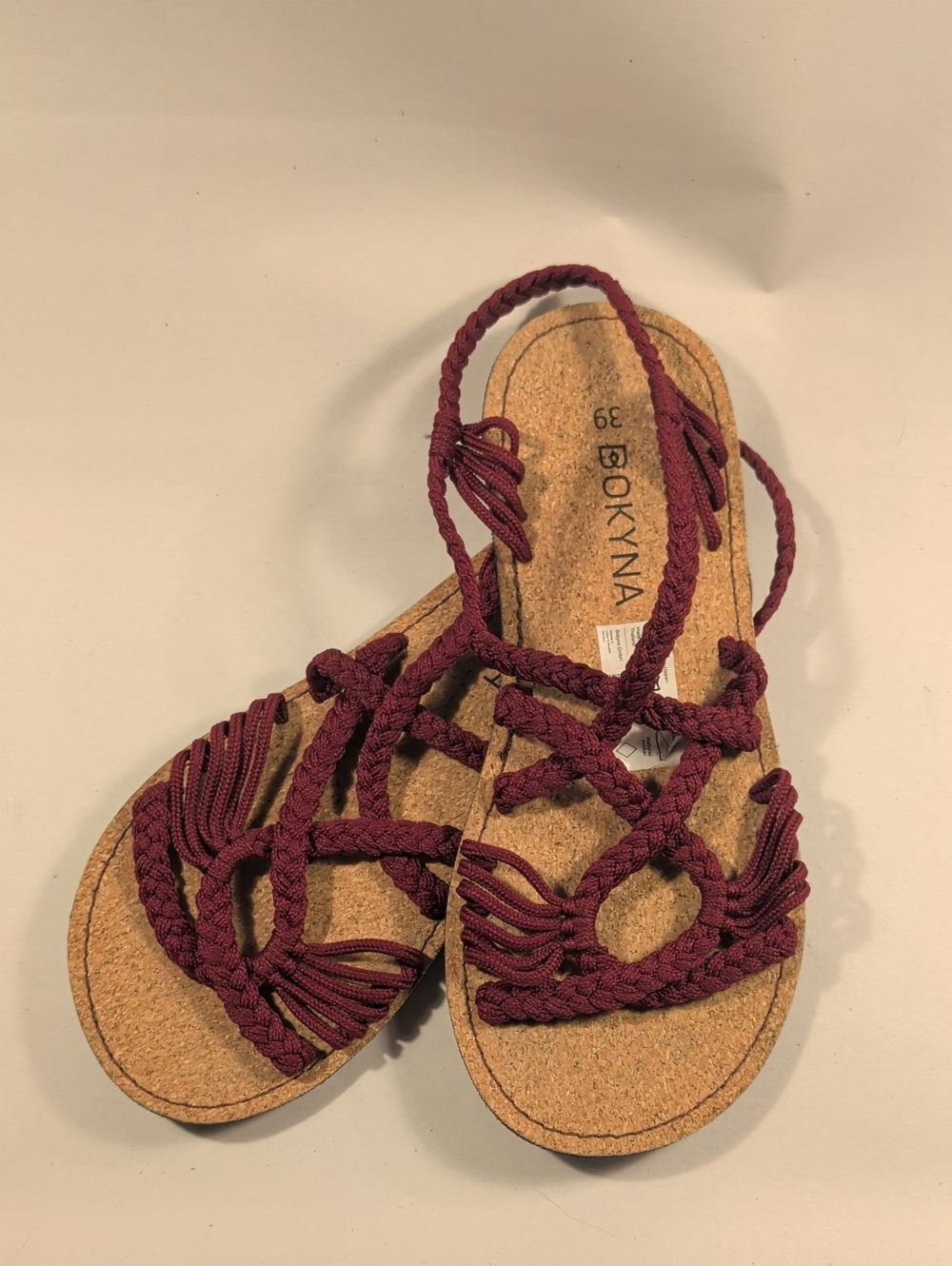 Bokyna "Touch" in Burgundy, Size 8
